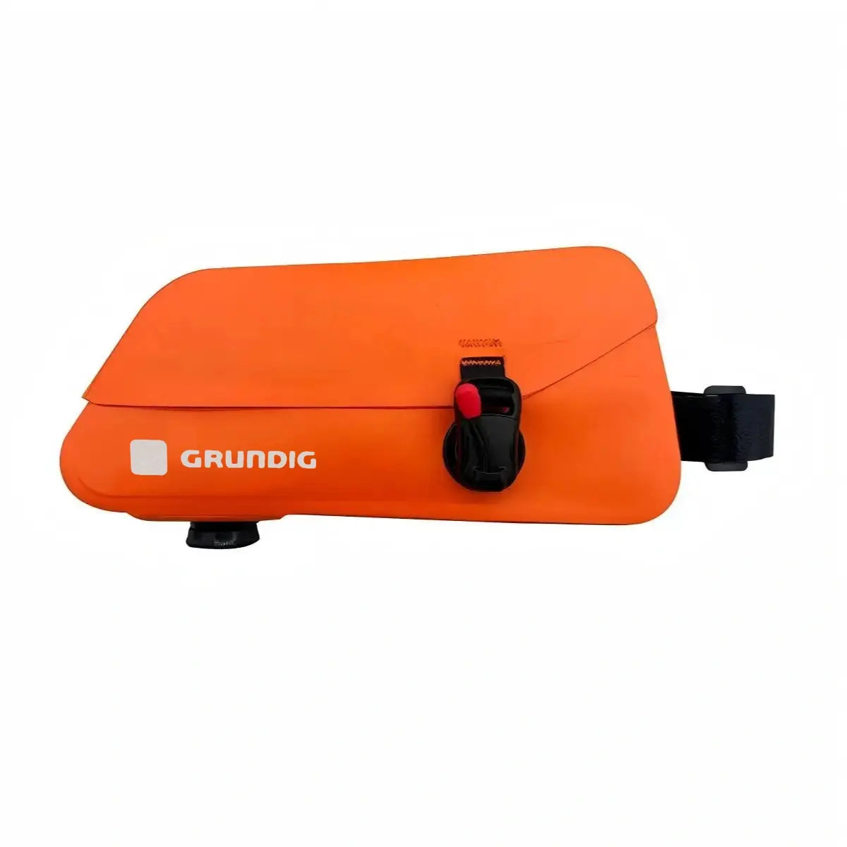 Grundig 1.2L Waterproof Bike Top Tube Bag – Magnetic One-Hand Access & Aero Shape| #Color_Orange
