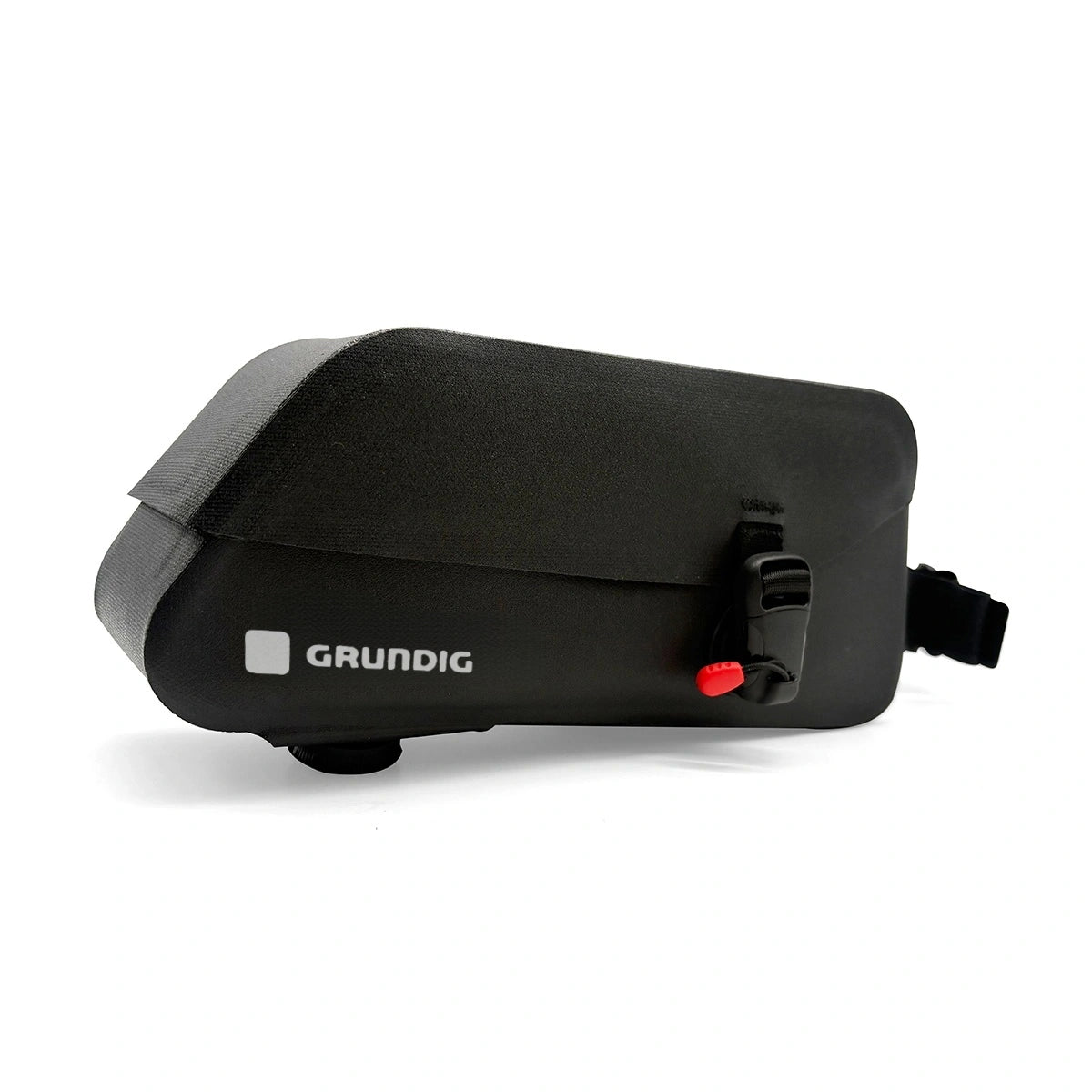 Grundig 1.2L Waterproof Bike Top Tube Bag – Magnetic One-Hand Access & Aero Shape| #Color_Schwarz