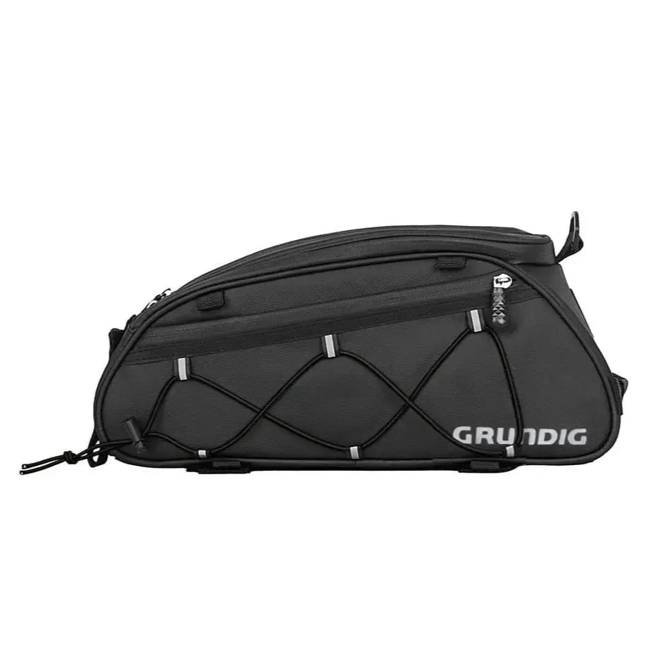 Grundig Fahrrad-Gepäcktasche 8 L – wasserdicht, isoliert, mit Schultergurt und Kühlfach