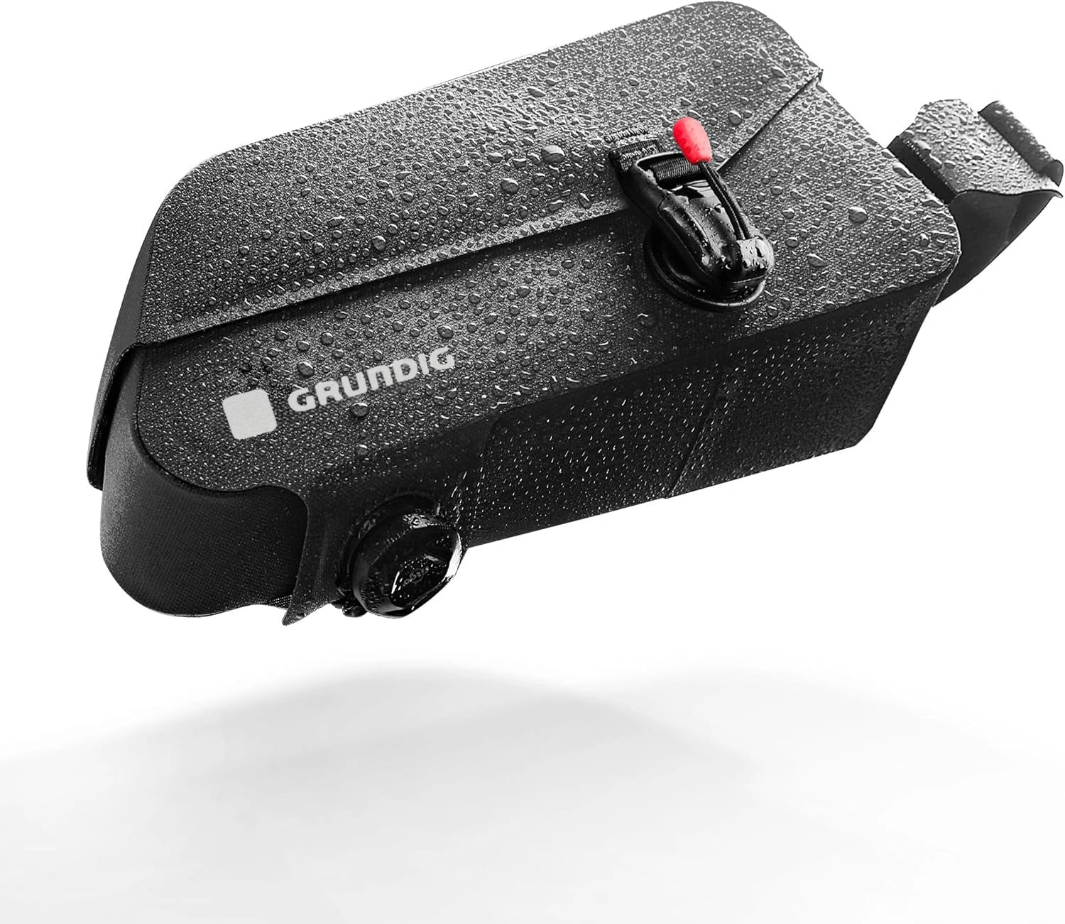 Grundig 1.2L Waterproof Bike Top Tube Bag – Magnetic One-Hand Access & Aero Shape| #Color_Schwarz