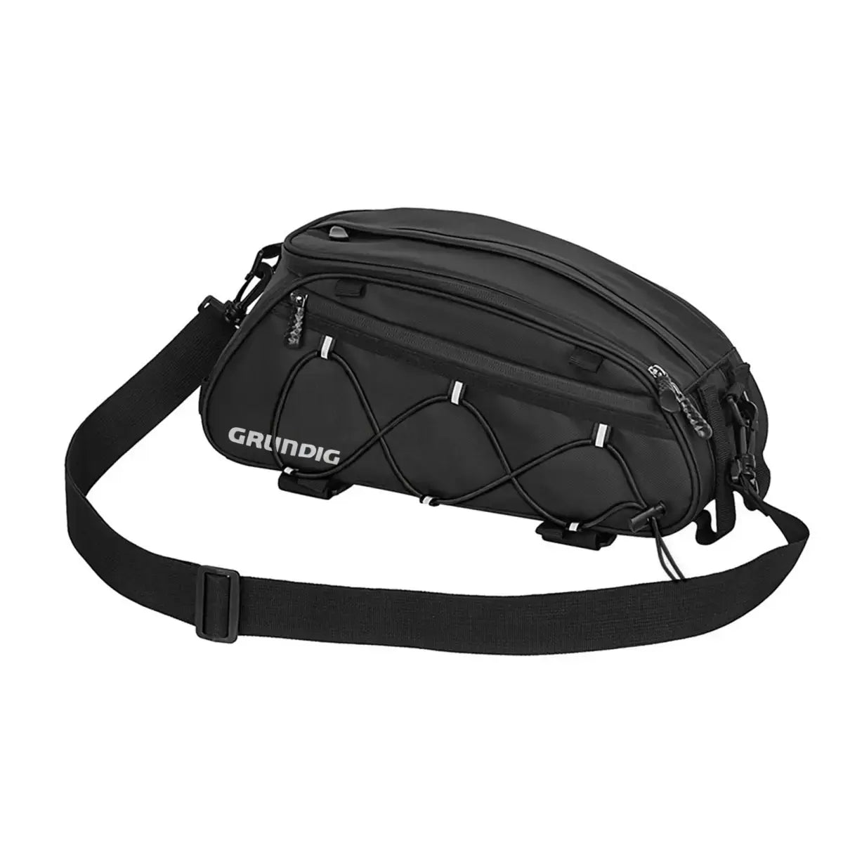 Grundig Fahrrad-Gepäcktasche 8 L – wasserdicht, isoliert, mit Schultergurt und Kühlfach